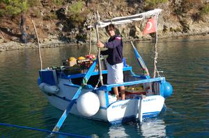 Obst und Gemüseverkäufer