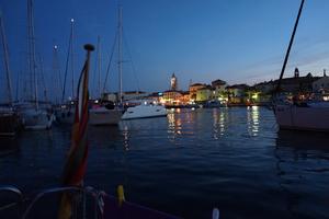 ACI Marina Rab - Marina Rab bei Nacht.