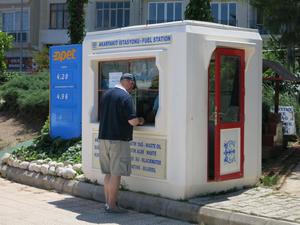 Ece Saray Marina fuel station
