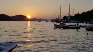 Šipan Harbour - sunset