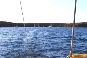 Kolorat - gut geschützte Bucht, Bojenfeld oder auch Ankerplatz