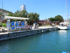 Ece Saray Marina fuel station