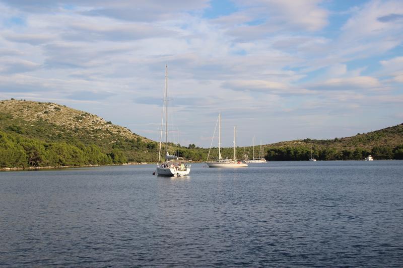 Bojenfeld auf der Insel Dugi Otok