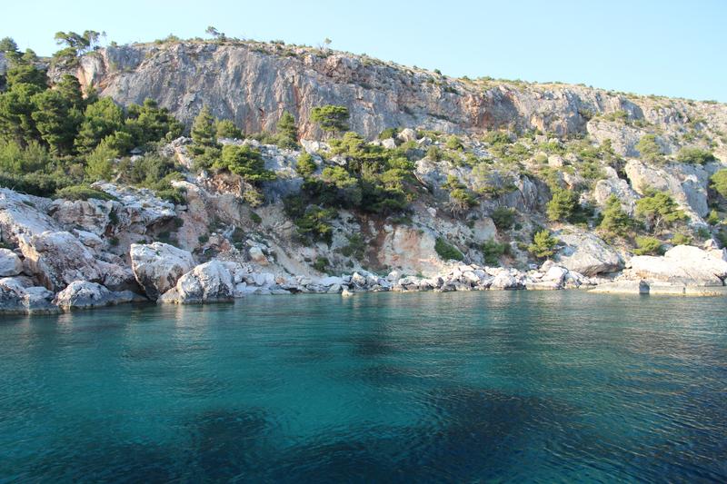 Borce bay buoy field