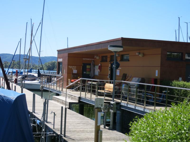 Hafen des Yacht Club Ludwigshafen