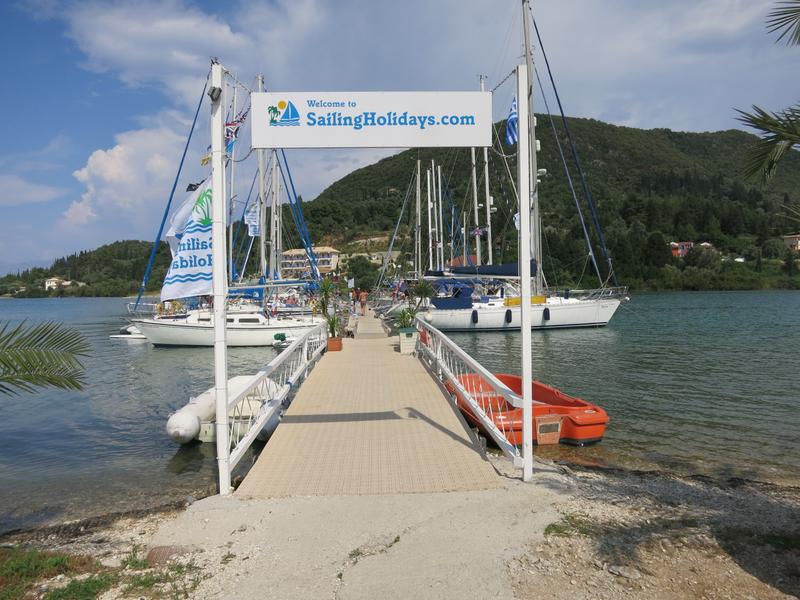 Sailing Holidays jetty