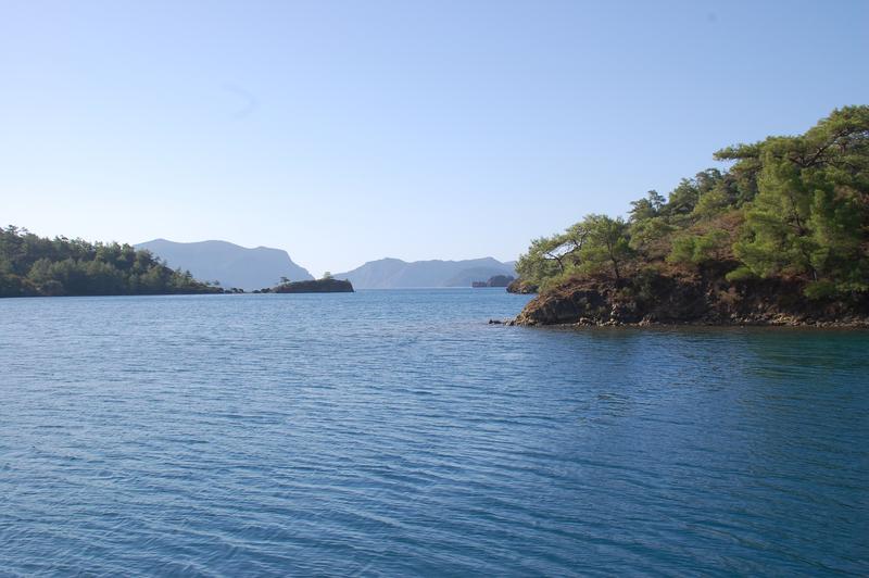 Ausblick in die Einfahrt Bencik-Bucht
