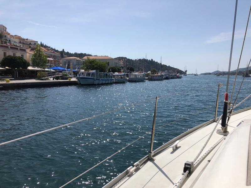 Poros - Poros Strait toward Ormos Poros