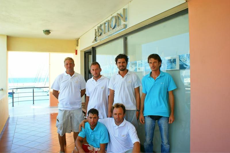 Istion Yachting - Istion's yachting staff at Kos!