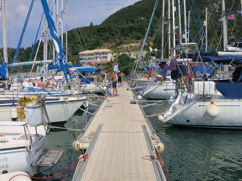 Sailing Holidays jetty