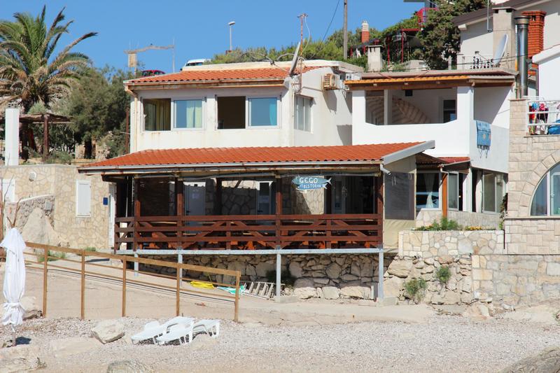 Konoba Gego buoys - Konoba Gego seen from the sea.