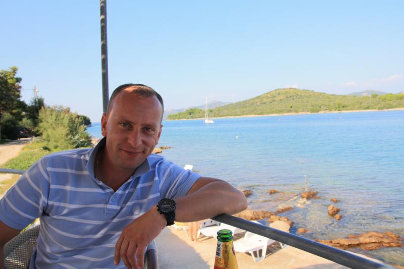 View from Baroni restaurant. If you are not to able to arrive by your dinghy you can also order transport from Baroni restaurant