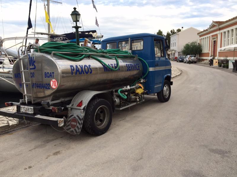 Paxos Water Service for boats