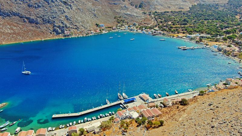 Pedi Marina, Symi island