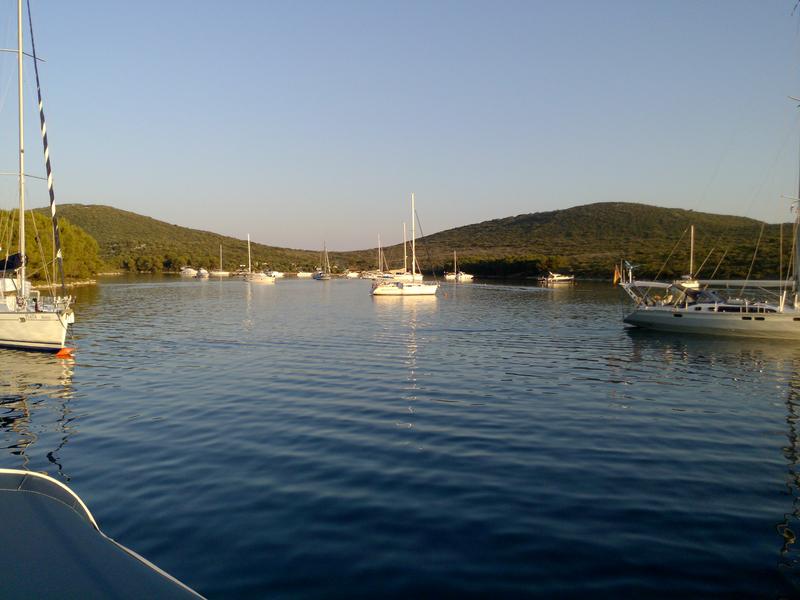 Bojenfeld Soline Bucht Süd