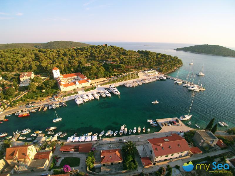Marina Martinis Marchi - Die Marina Maslinica aus der Luft