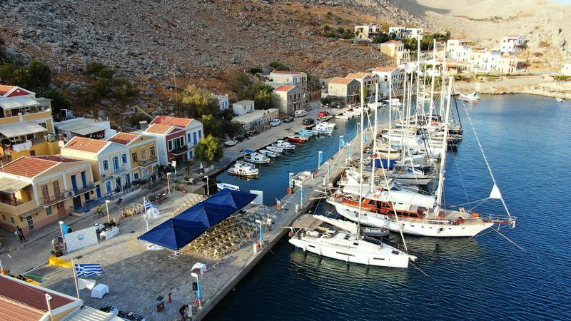 Pedi Marina, Symi island