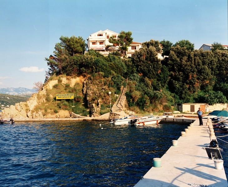 Restaurant Belveder jetty