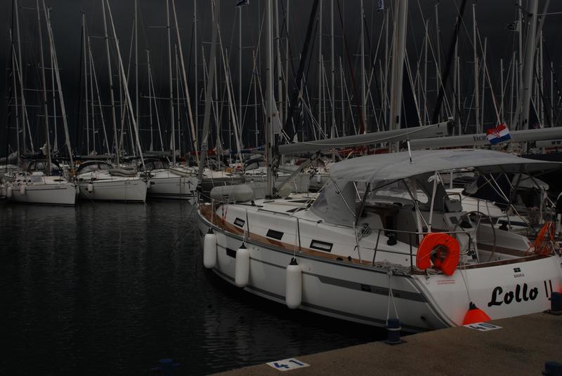 Marina Kornati - Hagelgewitter am 20.04.2012