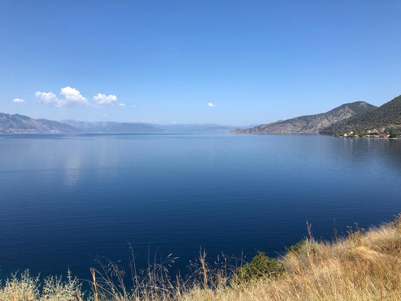 Vathy - Kolpos Epidavrou, sea between Vathi and Peloponessos