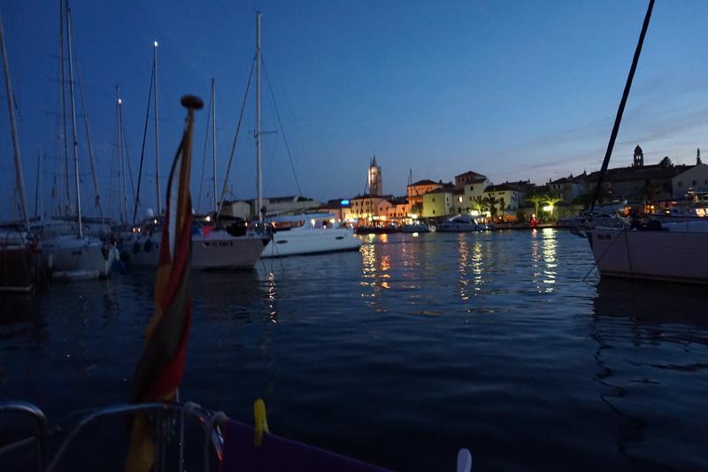 ACI Marina Rab - Marina Rab bei Nacht.