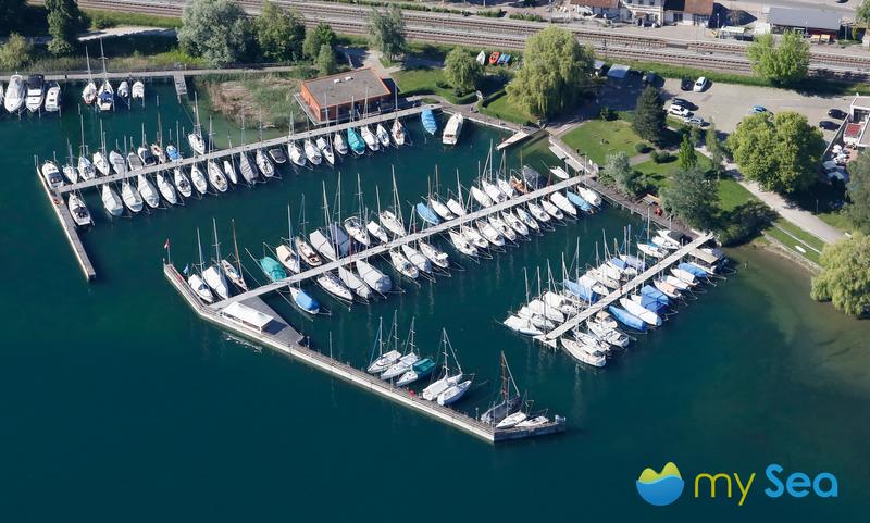 Hafen des Yacht Club Ludwigshafen