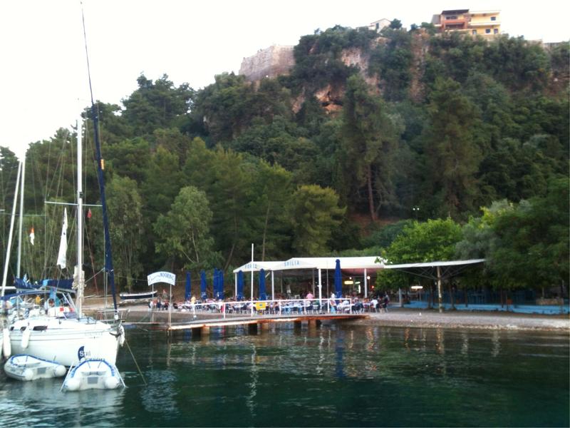 Spartakhori - Fantastic place for the first or last night departure or return to Lefkas marina.
Excellent food and service.  
manosyachting suggestion.