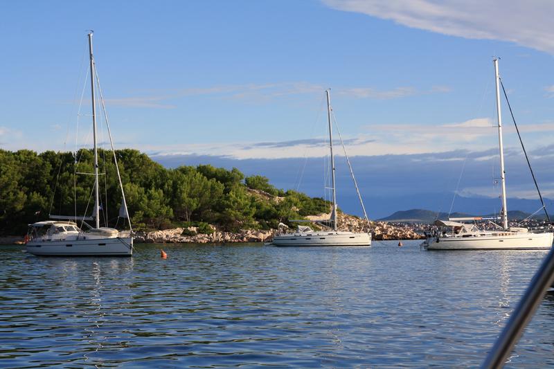 Island Vrgada B - buoys area