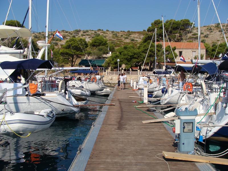 Porto Rosso jetty