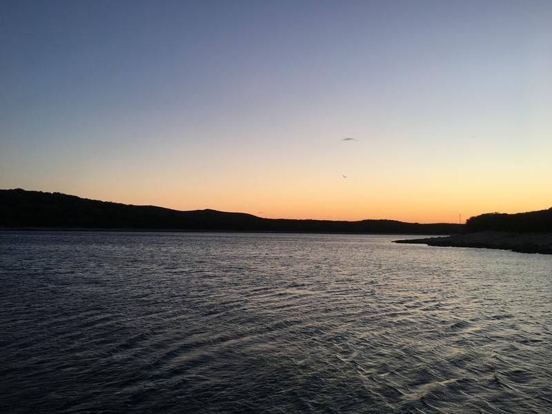 Abendstimmung in der Ankerbucht am 25.06.2018