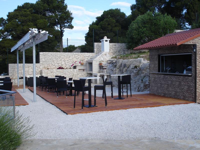 Marina Vlaška - 
Neue Terasse der Marina Vlaska