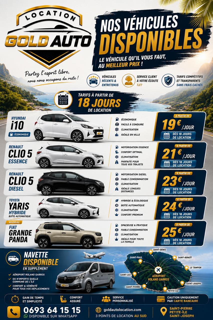 BIENVENUE CHEZ GOLD AUTO LOCATION