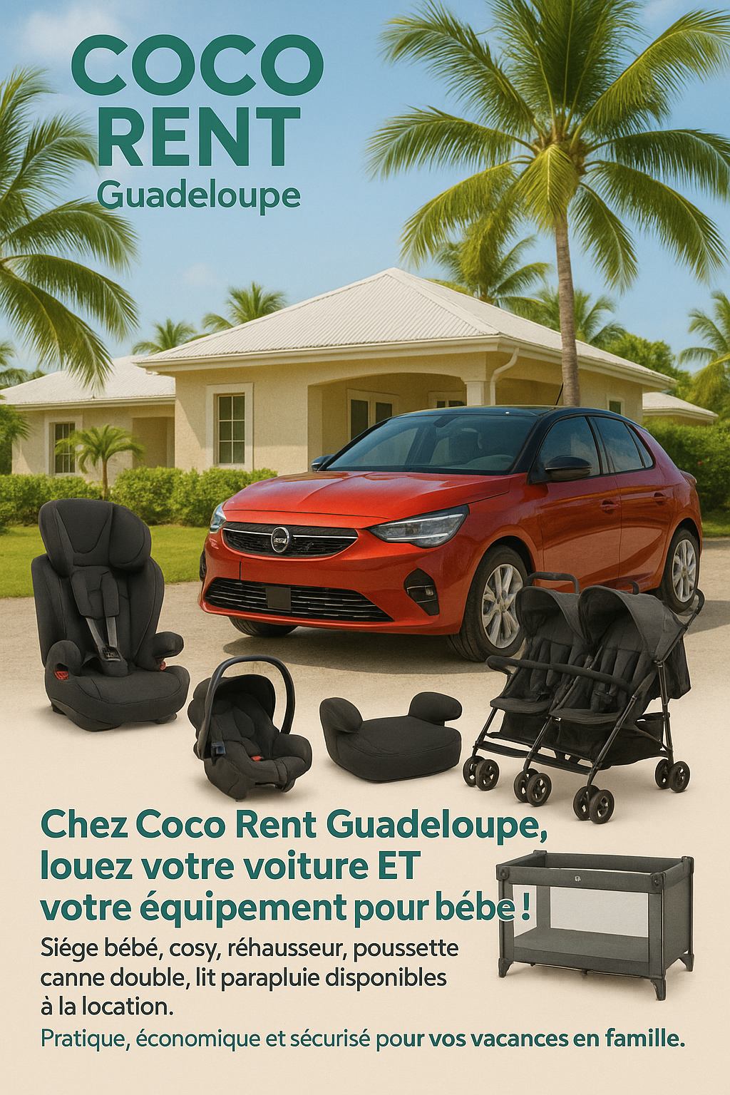 Besoin d'un siège auto ? Cosy ? Poussette double ?