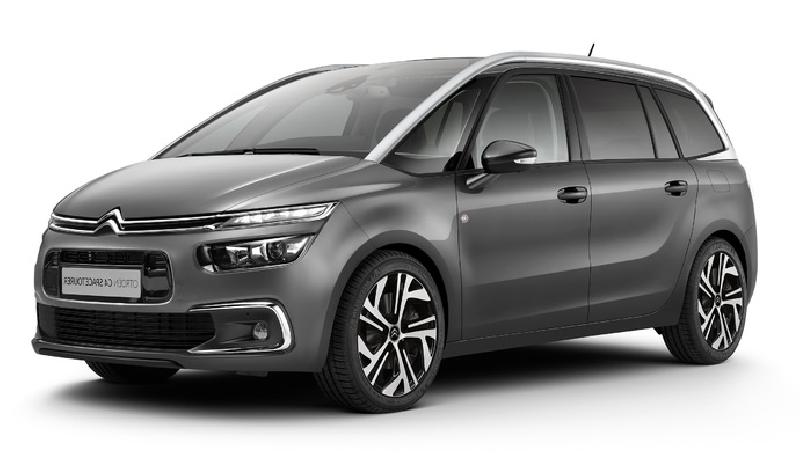 Un véhicule  de la catégorieCitroën C4 GRAND SPACETOURER 1.5 BLUEHDI 130 AUTO EAT8