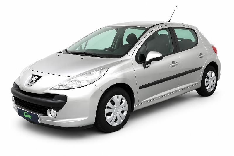 Un véhicule  de la catégoriePeugeot 207 1.5 hdi 