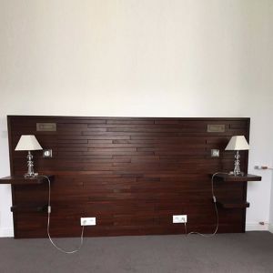 Tête de lit en bois massif Emmanuel