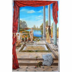 "PAISIBLE" DECOR EN TROMPE-L'OEIL Elen
