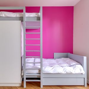 Lit superposé avec rangement Grégory