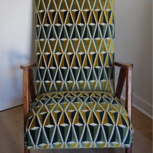 Fauteuil scandinave Valérie