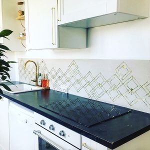 Crédence de cuisine - Magie de l'Art Déco revisitée ! Corentin