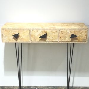 CONSOLE OSB RM11 - 3 TIROIRS régis