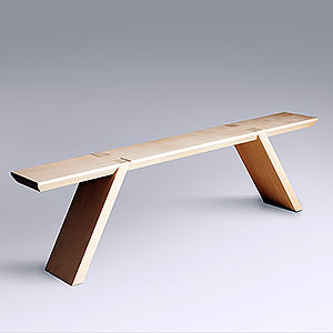 Banc en Trois Pièces Clément