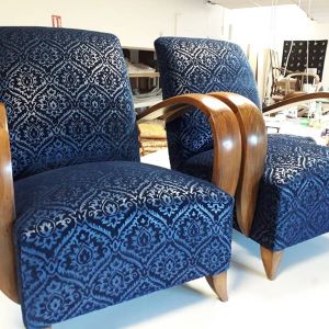 Paire de fauteuil 1930 Pascal