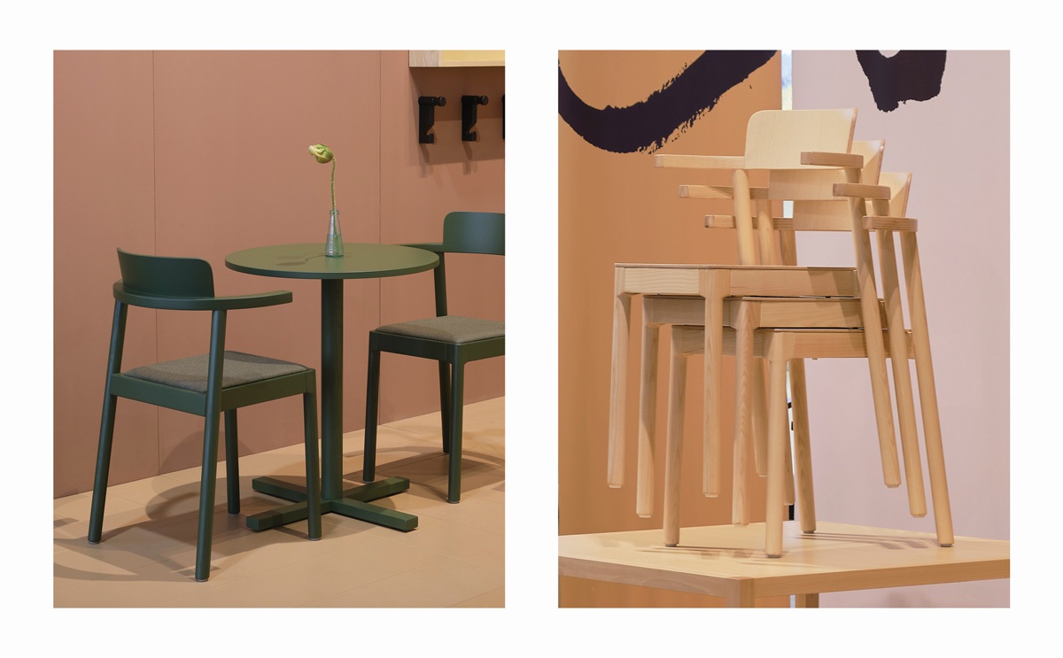 New 2025 –  AROMA table and AROMA chair