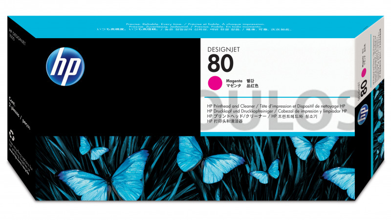 HP PRINTHEAD & CLEANER MAGENTA C4822A