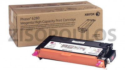 XEROX TONER PHASER 6280 MAGENTA 106R01393