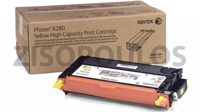 XEROX TONER PHASER 6280 YELLOW 106R01394