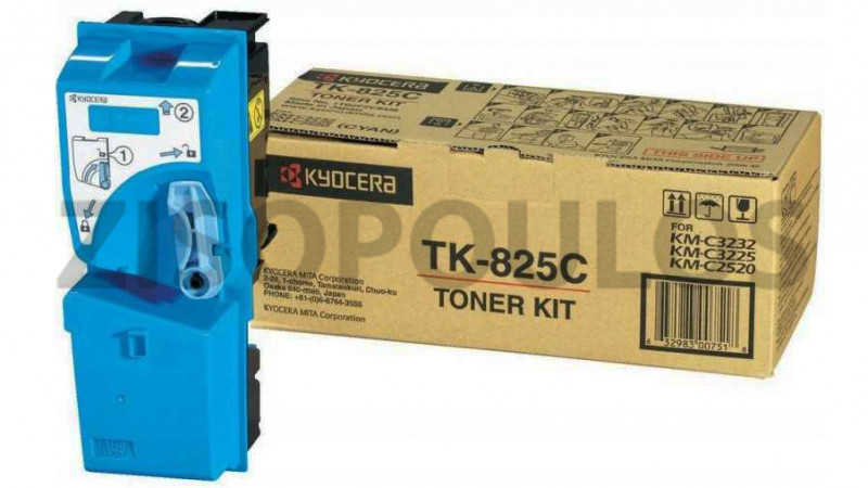 KYOCERA TONER TK 825 CYAN 1T02FZCEU0