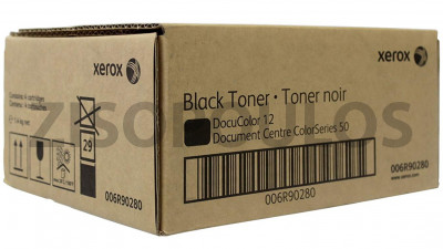 XEROX TONER DOCUCOLOR 12 BLACK 4 TMX 006R90280