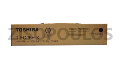 TOSHIBA TONER T-FC25E-K BLACK 6AJ00000075